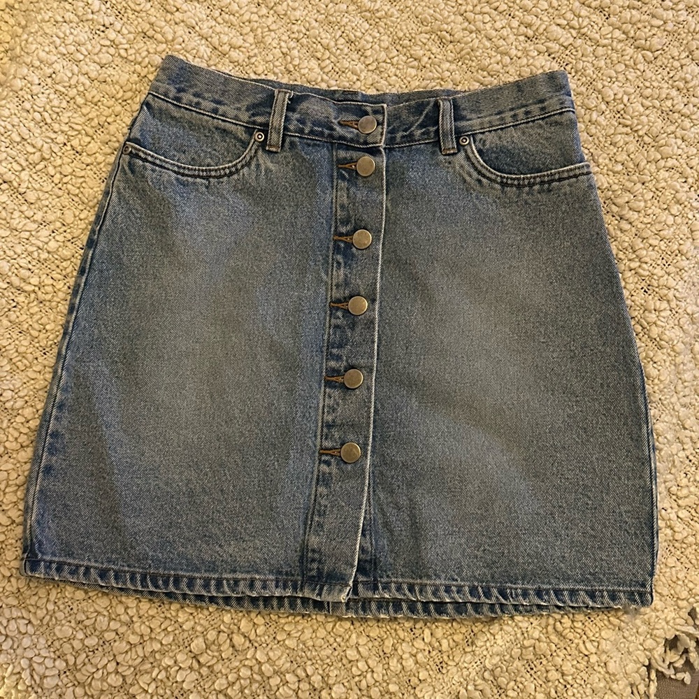 Vintage Denim Skirt